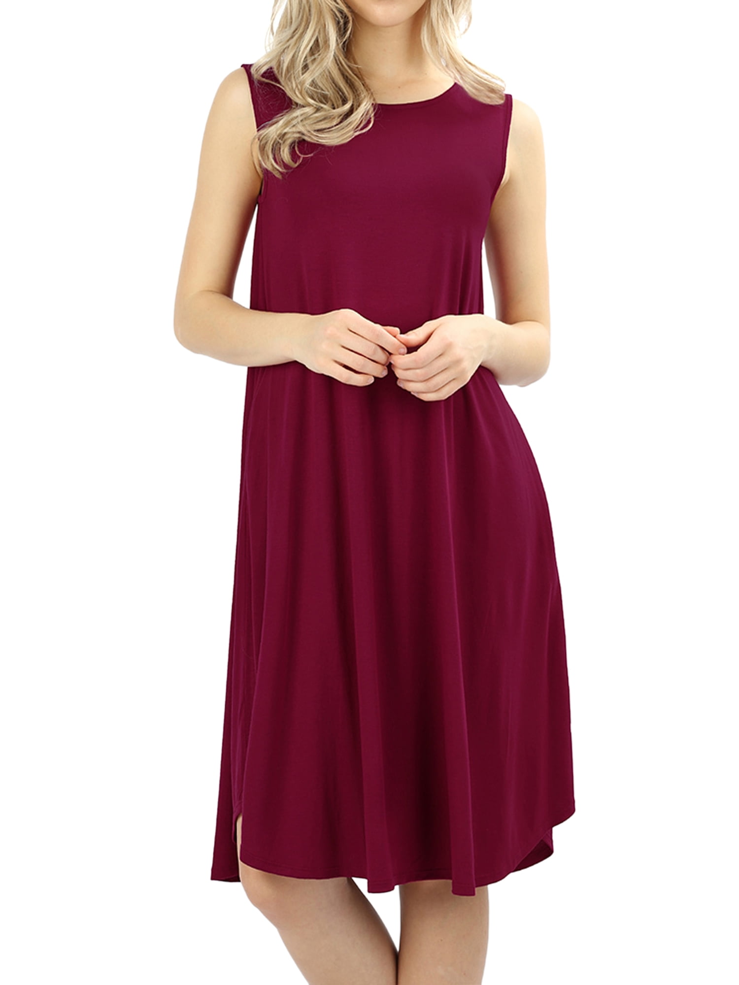 Knee Length Swing Dress